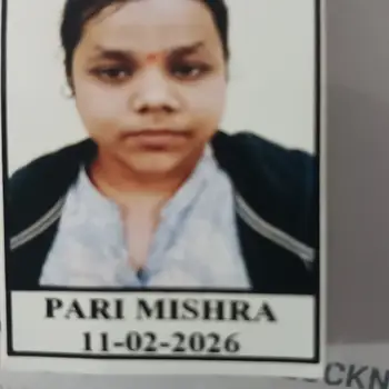 Pari Mishra English Home Tutor in Singar Nagar Lucknow with 1 Years Experience